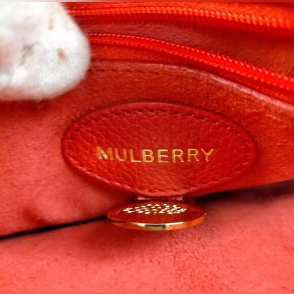 MULBERRY EUC red chain strap lily bag - Picture 7 of 10